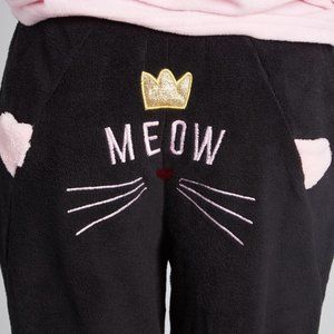 Pj Couture Modcloth Cuddly Cat Napper Pajamas Sz L